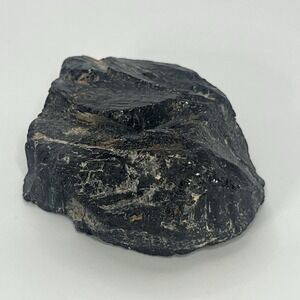 87.9 Grams (3.1 Oz) Black Natural Tourmaline Crystal Mineral Raw Specimen